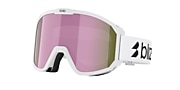 Goggles Bliz Rave JR S (0-00) with Brown Pink lens and Matte White/Black Logo frame - Variant link
