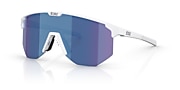 Sunglasses Bliz Hero XXL (0-142) with Smoke/Blue Multicolor lens and Matte White frame - Variant link