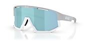 Sunglasses Bliz Fusion S (0-133) with Smoke Ice Blue lens and Light Grey frame - Variant link