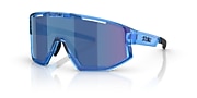 Sunglasses Bliz Fusion S (0-133) with Smoke/Blue Multicolor lens and Transparent Blue frame - Variant link