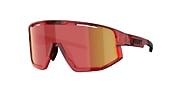 Sunglasses Bliz Fusion S (0-133) with Brown Red lens and Transparent Red frame - Variant link