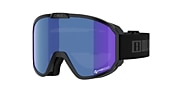 Goggles Bliz Rave L (0-00) with Grey/Blue lens and Black - Grey Logo frame - Variant link