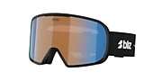 Goggles Bliz G002S S (-00) avec Orange/Bleu verre et Noir mat monture - Lien de variante