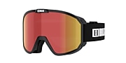 Goggles Bliz Rave L (0-00) with Brown Red lens and Matte Black With White Logo frame - Variant link
