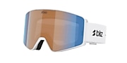 Goggles Bliz G001 L (-00) with Orange/Blue lens and Matte White frame - Variant link