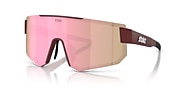 Sunglasses Bliz P005 XL (0-135) con Marrón/rosa multicolor lente y Rojo burdeos mate montura - Enlace de variante