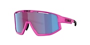 Sunglasses Bliz Fusion S (0-133) with Rose Violet Blue lens and Neon Rose frame - Variant link
