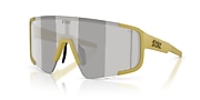 Sunglasses Bliz P003 L (0-136) con Smoke/Silver Mirror lente y Verde ámbar mate montura - Enlace de variante