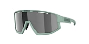 Sunglasses Bliz Fusion Small XXS (0-125) with Smoke Mirror Silver lens and Matte Green frame - Variant link