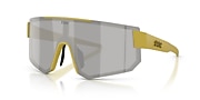 Sunglasses Bliz P005 XXL (0-139) con Smoke/Silver Mirror lente y Verde ámbar mate montura - Enlace de variante