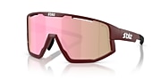 Sunglasses Bliz Fusion Small XXS (0-125) with Brown/Rose Multicolor lens and Matte Burgundy frame - Variant link