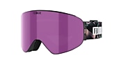 Goggles Bliz Flow L (0-00) with Brown Ice Pink lens and Matte Black frame - Variant link