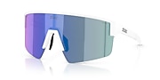 Sunglasses Bliz P004 M (0-133) with Rök/Blå Flerfärgad lens and Matt vit frame - Variant link