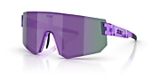 Lunettes de soleil Bliz P005 XXL (0-139) avec Miroir Fumé/Violet verre et Transparent Pourpre monture - Lien de variante
