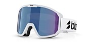 Goggles Bliz Rave Jr S (0-00) con Brown/Blue Multicolor lente y Blanco Mate montura - Enlace de variante