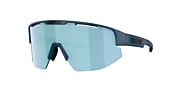 Sunglasses Bliz Matrix Small XXS (0-130) with Smoke Ice Blue Mirror lens and Matte Blue frame - Variant link