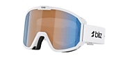 Goggles Bliz Rave L (0-00) with Orange/Blue lens and Matte White frame - Variant link