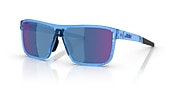 Lunettes de soleil Bliz A008 L (61-12) avec Multicolore fumée/bleu verre et Transparent Bleu monture - Lien de variante
