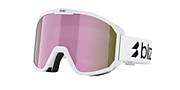 Goggles Bliz Rave L (0-00) with Brown Pink lens and Matte White/Black Logo frame - Variant link