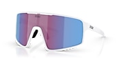 Sunglasses Bliz P001 L (0-138) with Rose/Violet Mirror Blue lens and Matte White frame - Variant link
