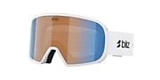 Goggles Bliz G002 L (-00) with Orange/Blue lens and Matte White frame - Variant link