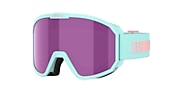 Goggles Bliz Rave L (0-00) with Brown Pink lens and Mint - Pink Logo frame - Variant link