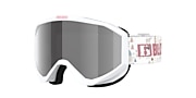 Goggles Bliz Liner Jr S (0-00) with Pink/Silver Mirror lens and White - Pink Logo frame - Variant link