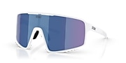 Sunglasses Bliz P001 L (0-138) with Blue lens and Matte White frame - Variant link