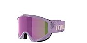 Goggles Bliz Liner Jr S (0-00) con Marrón y morado lente y Morado mate con logotipo rosa montura - Enlace de variante