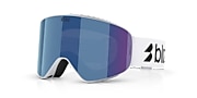 Goggles Bliz Flow L (0-00) with Brown/Blue Multicolor lens and Matte White frame - Variant link