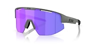Sunglasses Bliz Matrix Small XXS (0-130) with Smoke/Purple Multicolor lens and Matte Grey frame - Variant link