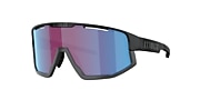 Sunglasses Bliz Fusion S (0-133) with Rose Violet Blue lens and Black frame - Variant link