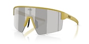 Sunglasses Bliz P004 L (0-137) with Smoke/Silver Mirror lens and Matt bärnsten grön frame - Variant link