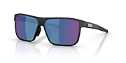 Lunettes de soleil Bliz A008 L (61-12) avec Multicolore fumée/bleu verre et Noir mat monture - Lien de variante