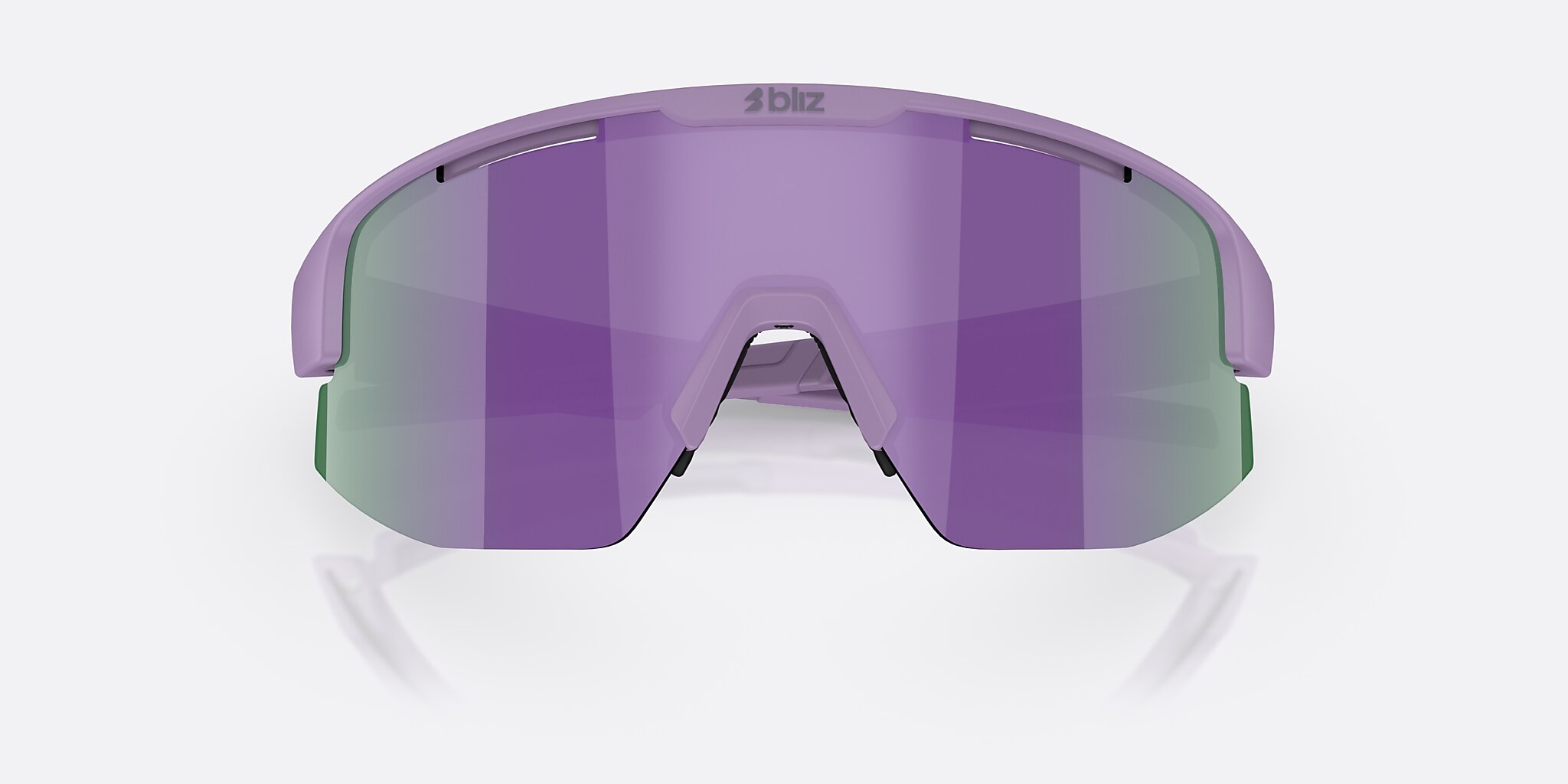 Sunglasses Bliz Matrix S (0-133) with Brown Mirror Purple lens and Matte Purple frame Image 5 of 6