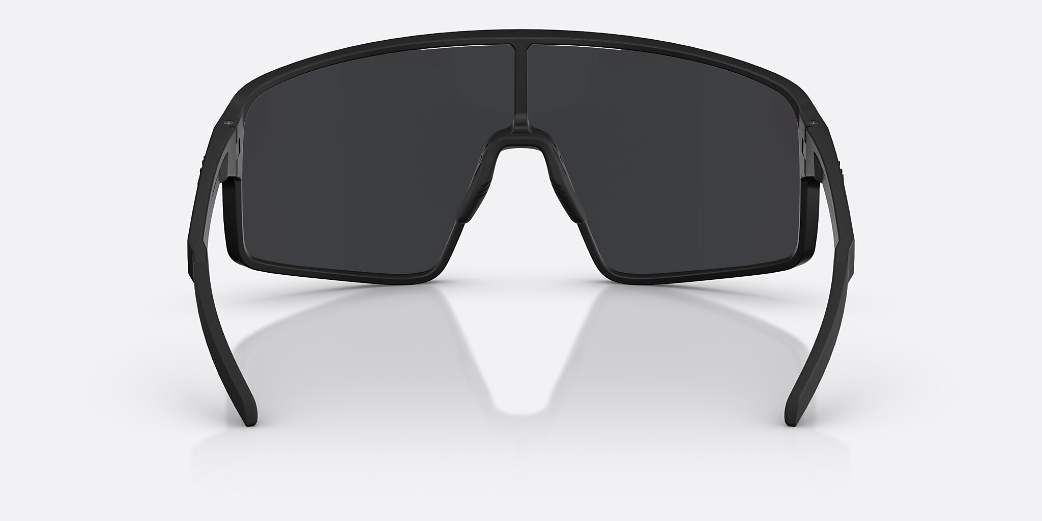Sunglasses Bliz P001 L (0-138) with Smoke/Blue Multicolor lens and Matte Black frame Image 4 of 6