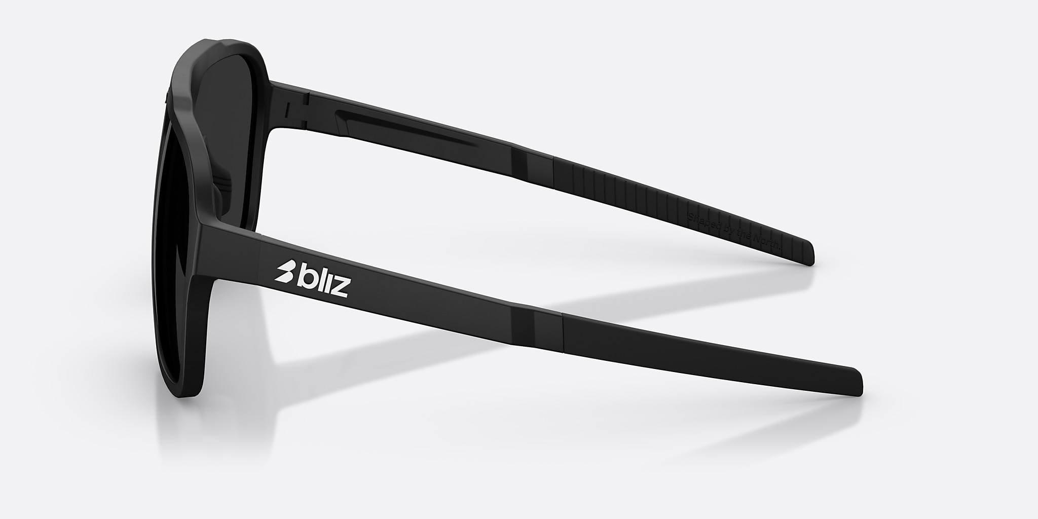 Sunglasses Bliz A002 XL (62-13) with Smoke lens and Matte Black frame Image 3 of 5 Sunglasses Bliz A002 XL (62-13) with Smoke lens and Matte Black frame Image 3 of 5