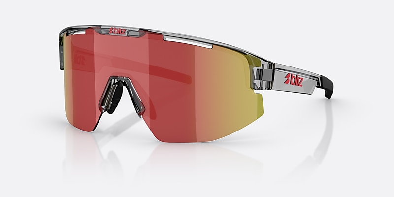 Sunglasses Bliz Matrix S (0-133) with Rot lens and Dunkelgrau transparent frame Image 1 of 5