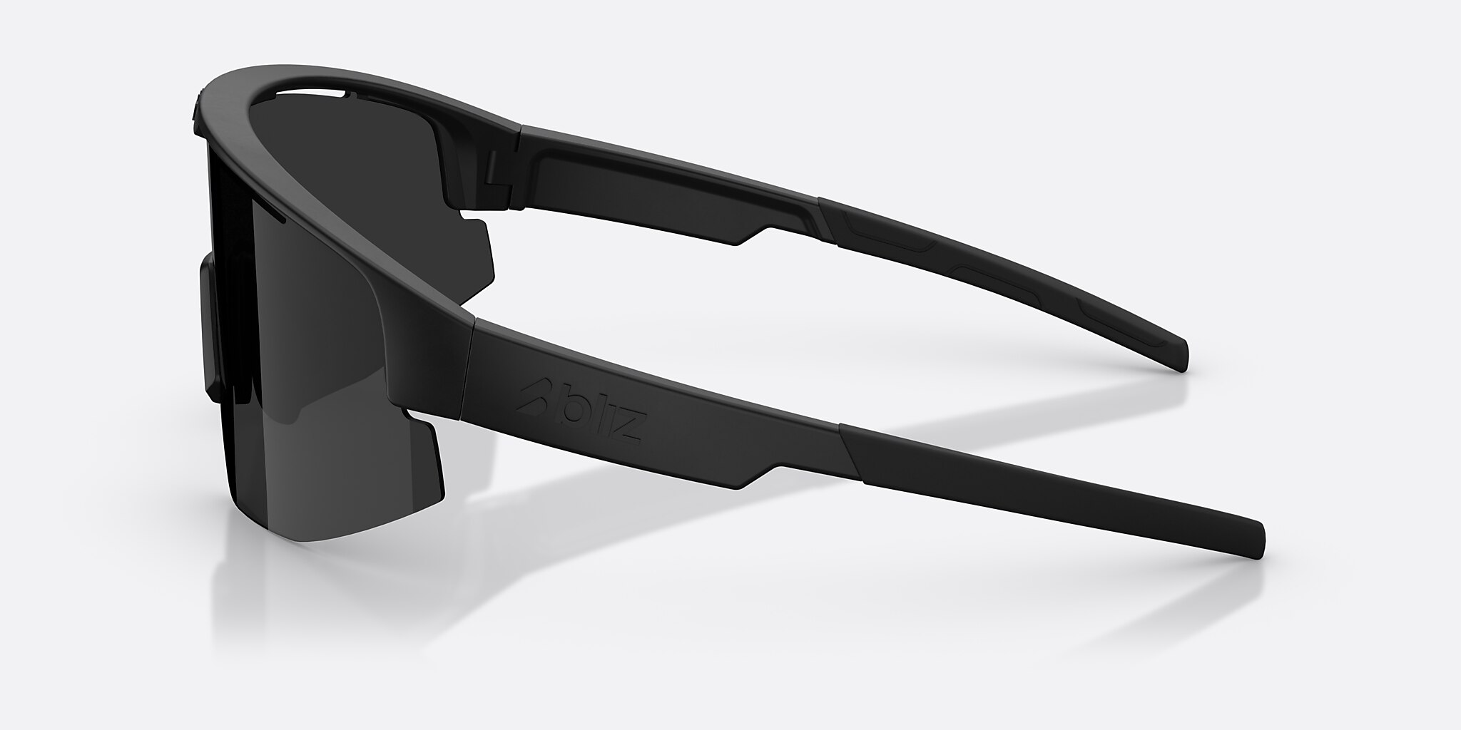 Sunglasses Bliz Matrix S (0-133) with Smoke lens and Matte Black frame Image 3 of 6