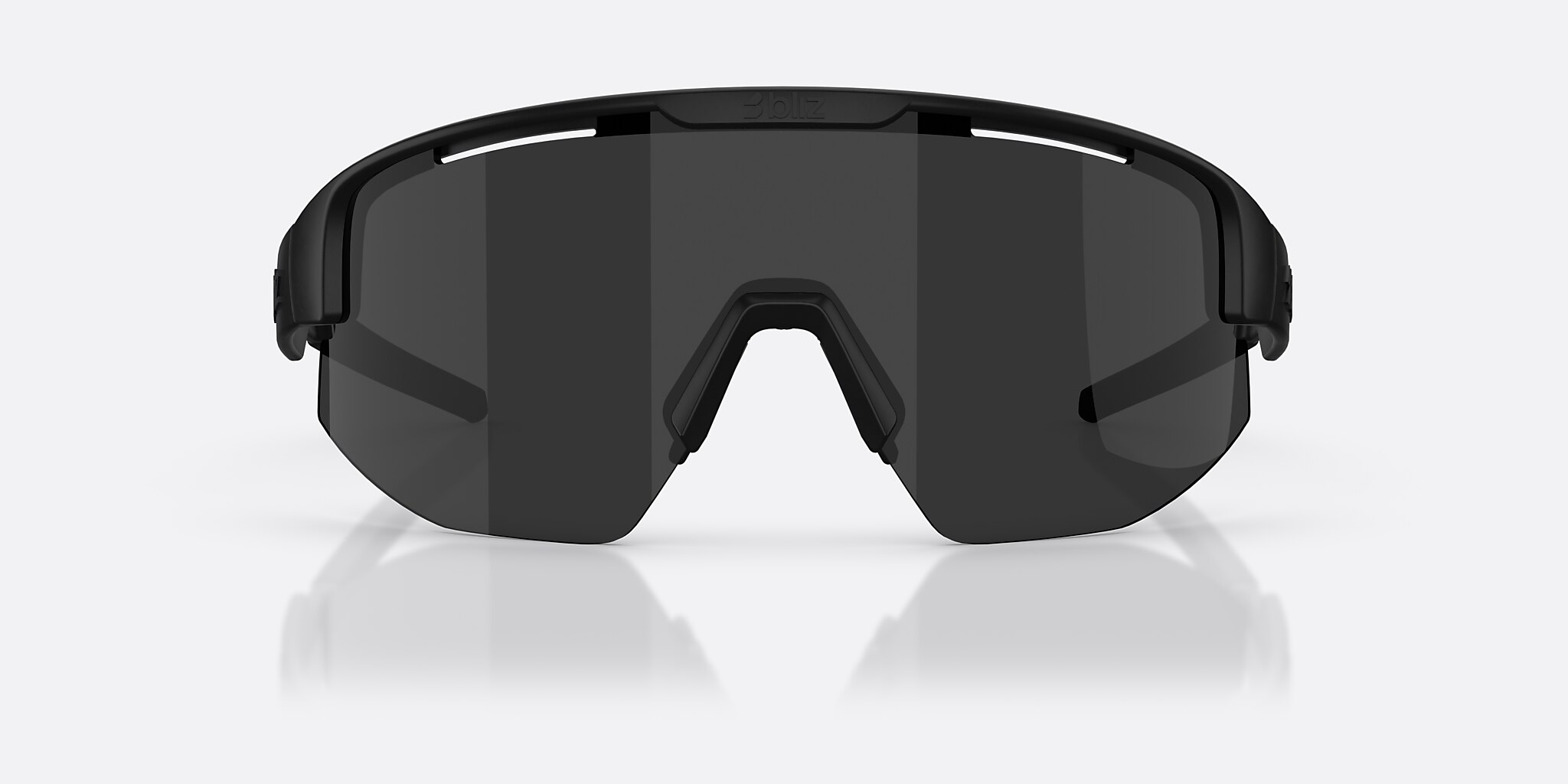 Sunglasses Bliz Matrix S (0-133) with Smoke lens and Matte Black frame Image 2 of 6