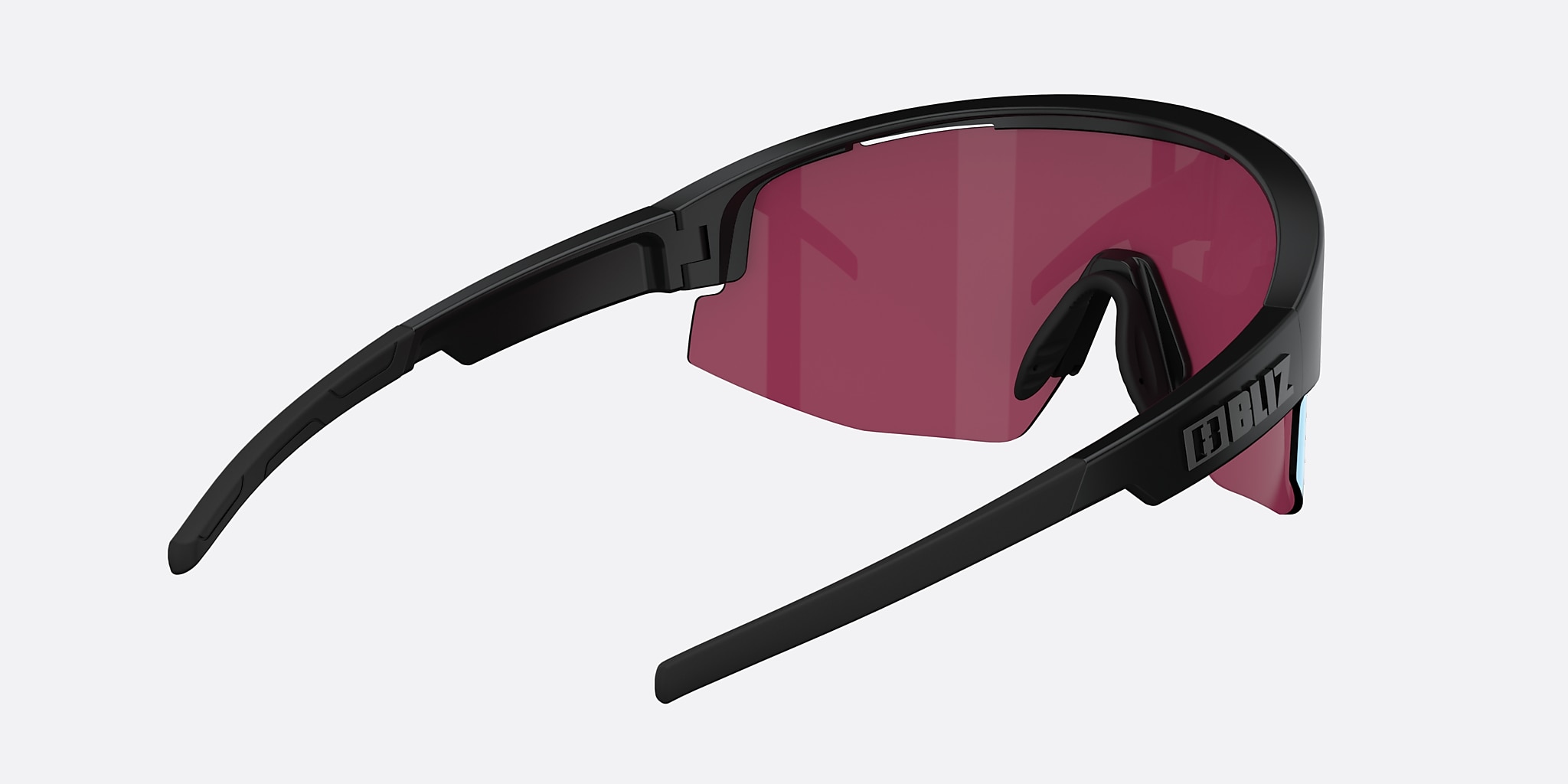 Sunglasses Bliz Matrix S (0-133) with Rose Violet Blue lens and Black frame Image 4 of 5 Sunglasses Bliz Matrix S (0-133) with Rose Violet Blue lens and Black frame Image 4 of 5