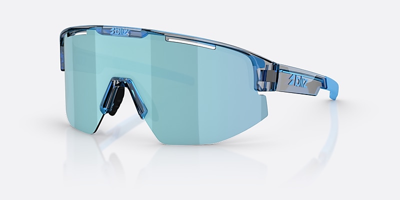 Sunglasses Bliz Matrix Small XXS (0-130) with Ice Blue lens and Transparent Blue frame Image 1 of 5 Sunglasses Bliz Matrix Small XXS (0-130) with Ice Blue lens and Transparent Blue frame Image 1 of 5
