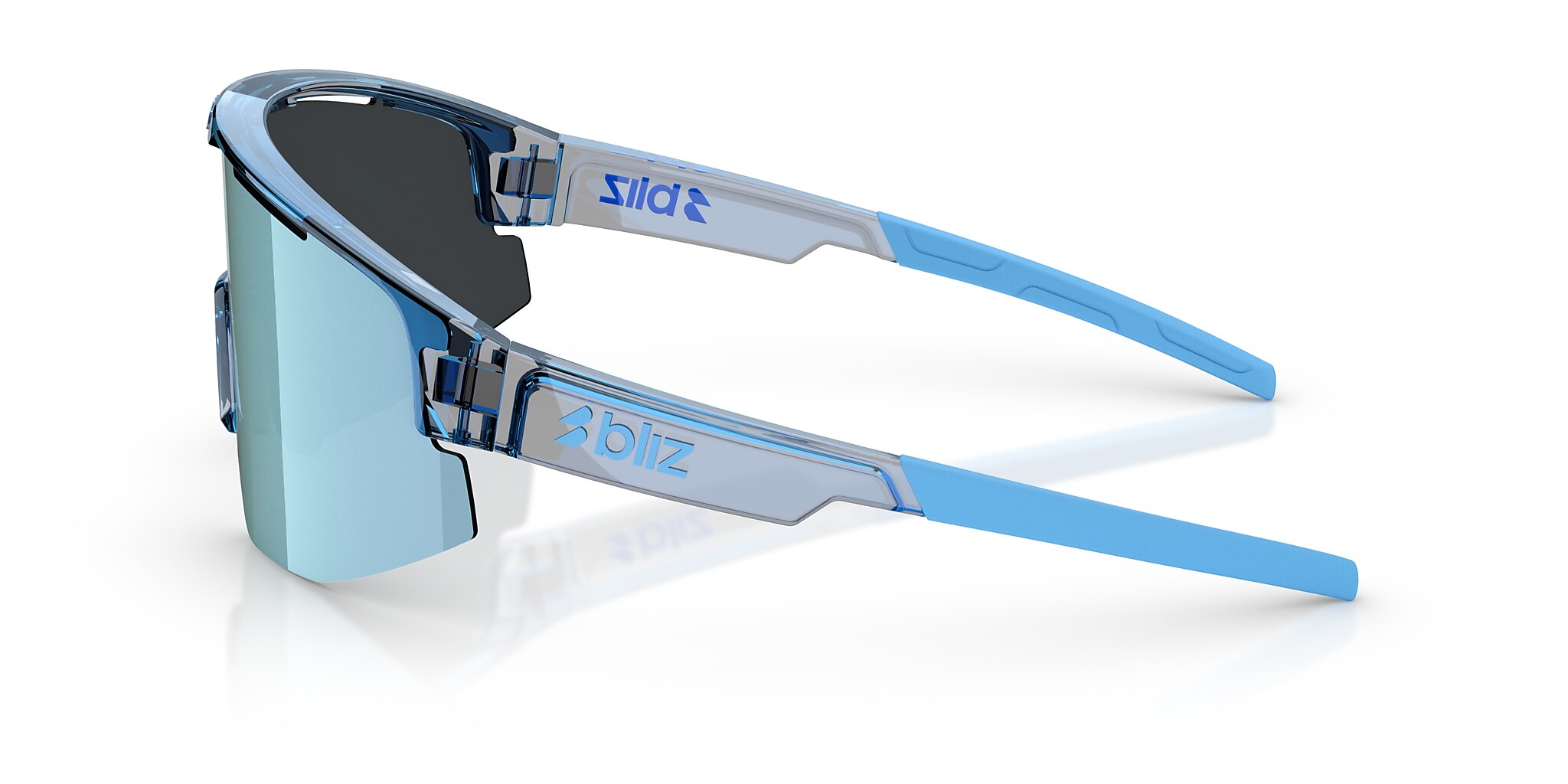 Matrix Small Sunglasses Ice Blue | Bliz Eyewear®
