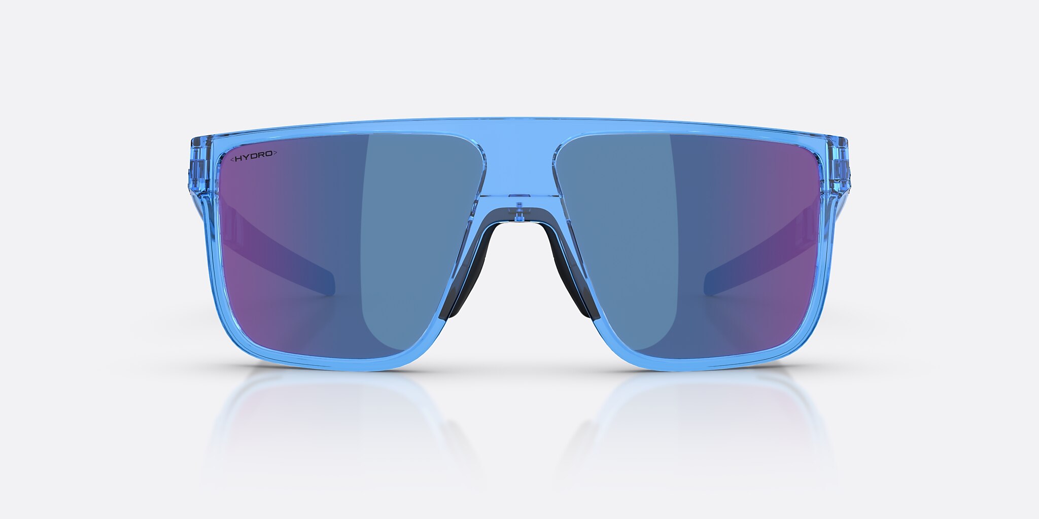 Sunglasses Bliz A003 L (58-13) with Smoke/Blue Multicolor lens and Transparent Blue frame Image 2 of 7