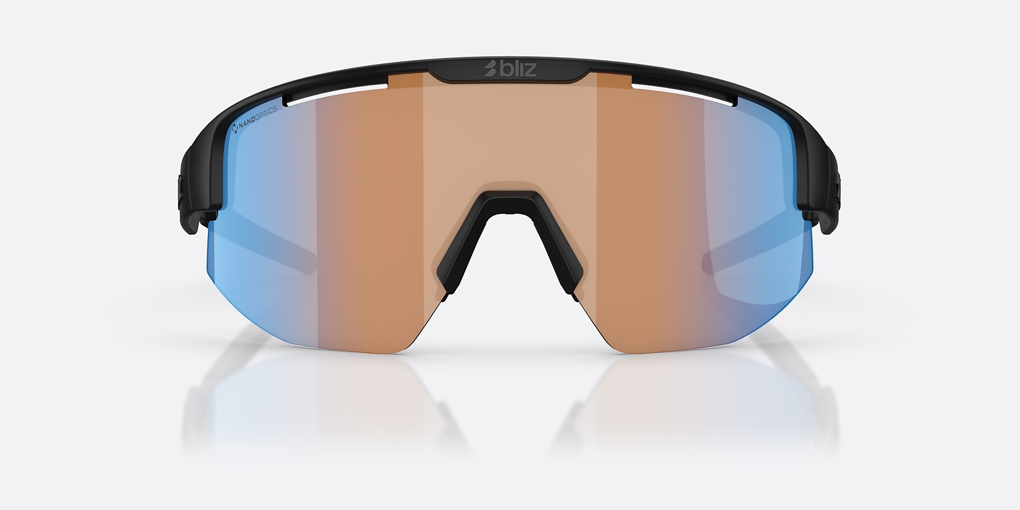 Sunglasses Bliz Matrix Small XXS (0-130) with Orange Blue lens and Black frame Image 2 of 5 Sunglasses Bliz Matrix Small XXS (0-130) with Orange Blue lens and Black frame Image 2 of 5