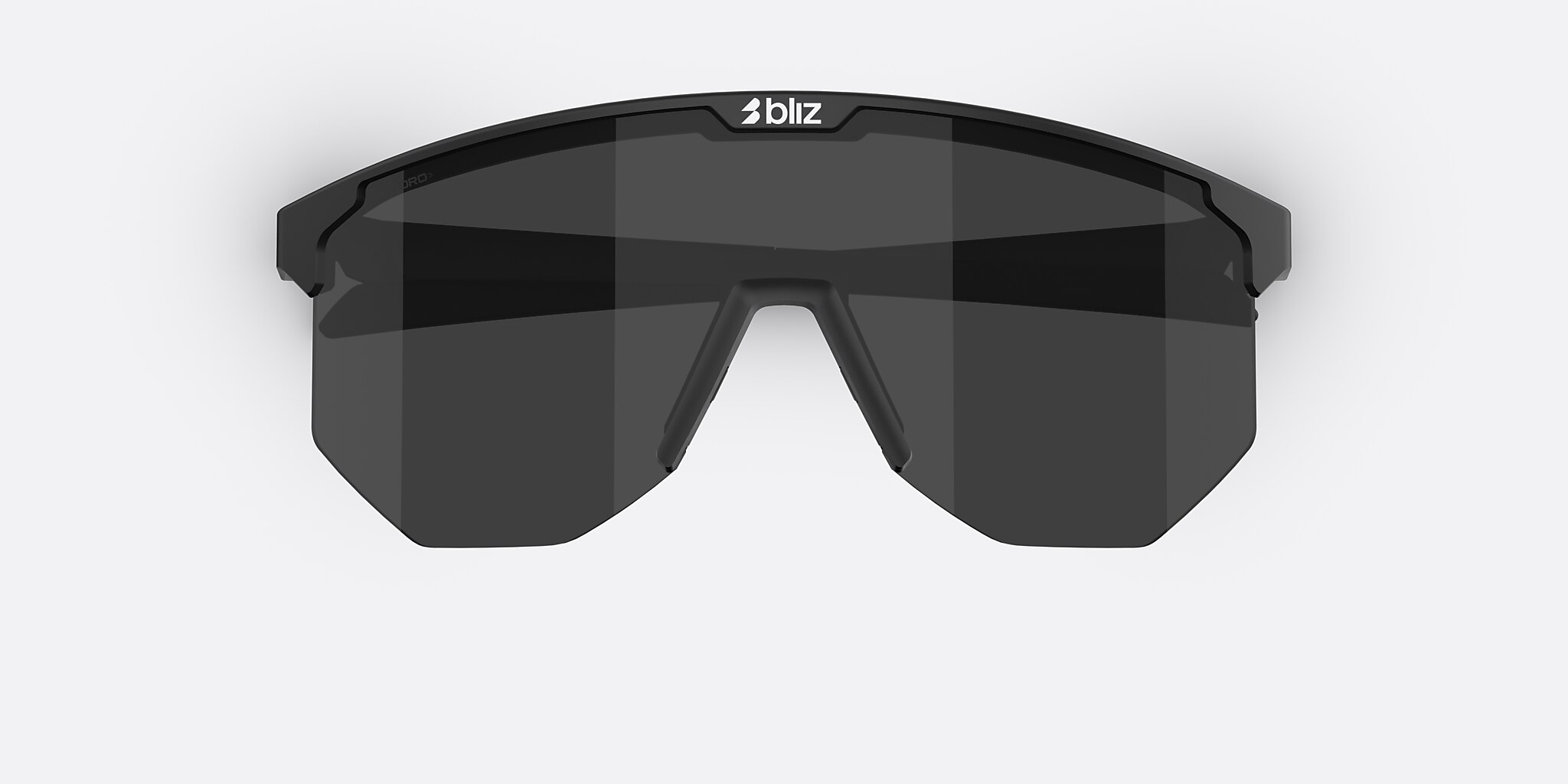 Sunglasses Bliz Hero XXL (0-142) with Smoke lens and Matte Black frame Image 5 of 6