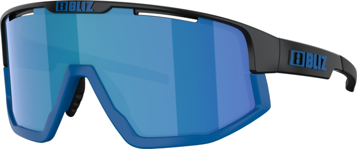 Fusion Sunglasses in Brown Mirror Blue | Bliz Eyewear® BE