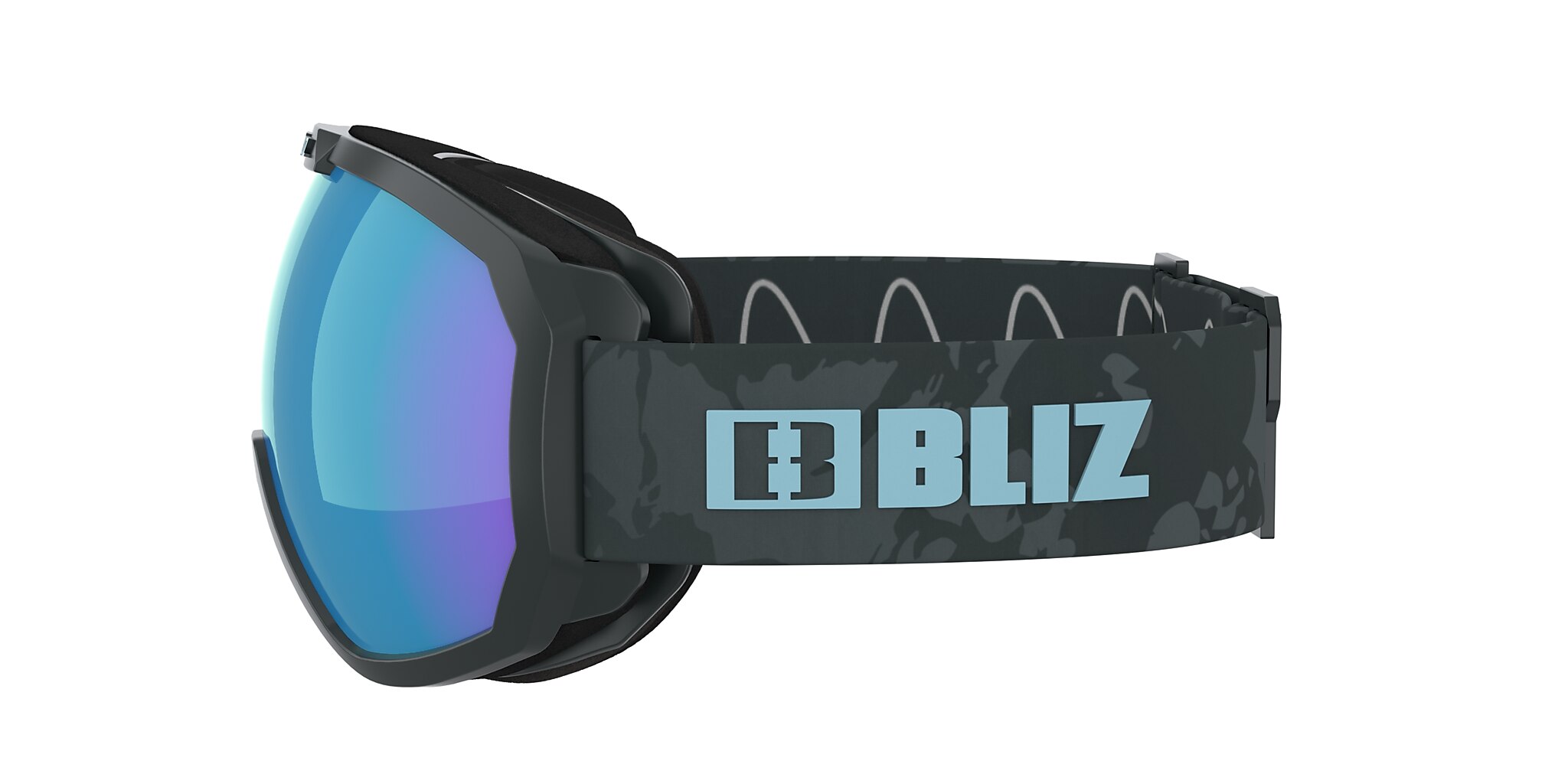 Charge Otg Sunglasses in Smoke Ice Blue | Bliz Eyewear® NL