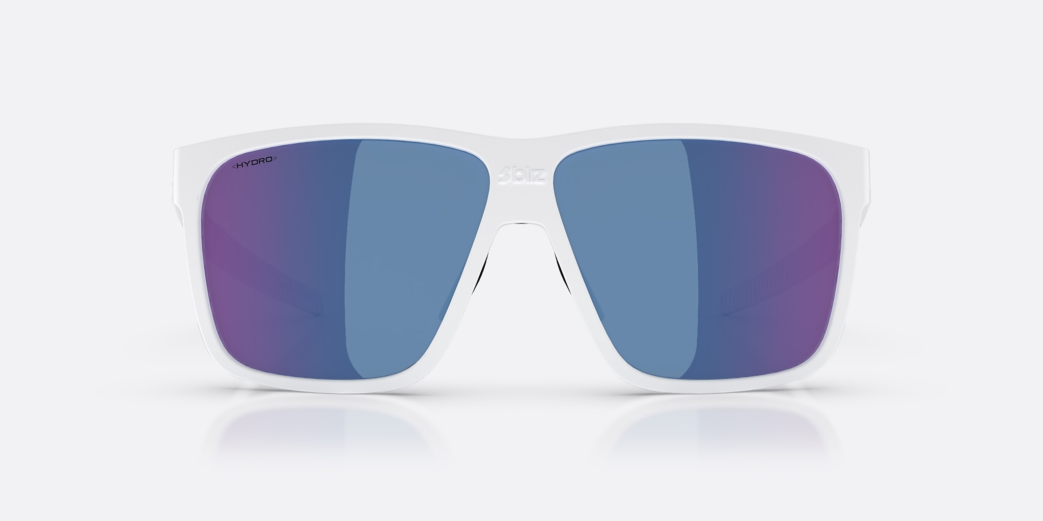 Sunglasses Bliz A001 XL (62-11) with Blue lens and Matte White frame Image 2 of 5 Sunglasses Bliz A001 XL (62-11) with Blue lens and Matte White frame Image 2 of 5