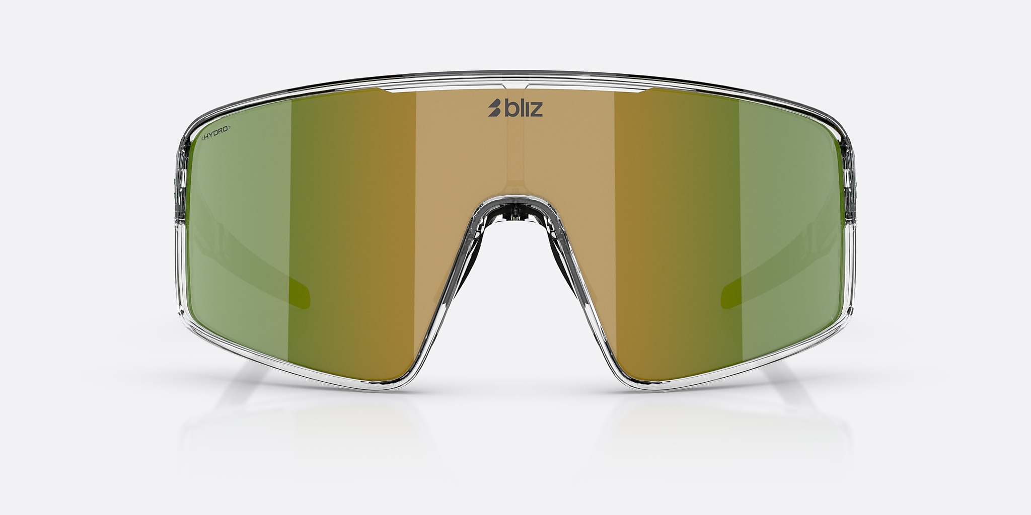 Sunglasses Bliz P001 L (0-138) with Green lens and Transparent White frame Image 2 of 5 Sunglasses Bliz P001 L (0-138) with Green lens and Transparent White frame Image 2 of 5